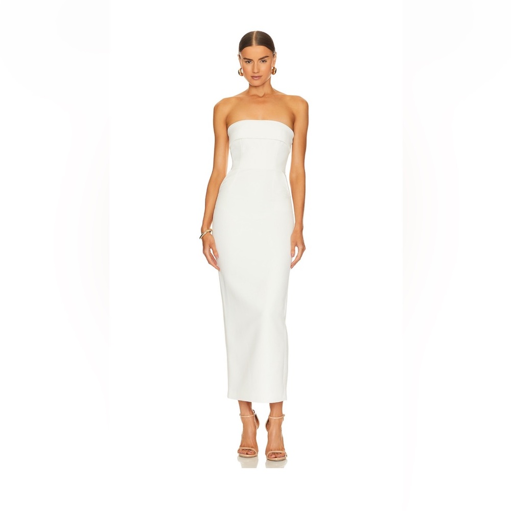 The New Arrivals Ilkyaz Ozel RHEA dress IN TEMPLE WHITE